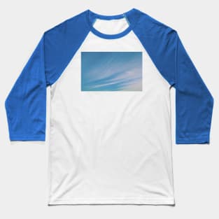 Wispy Sky Baseball T-Shirt